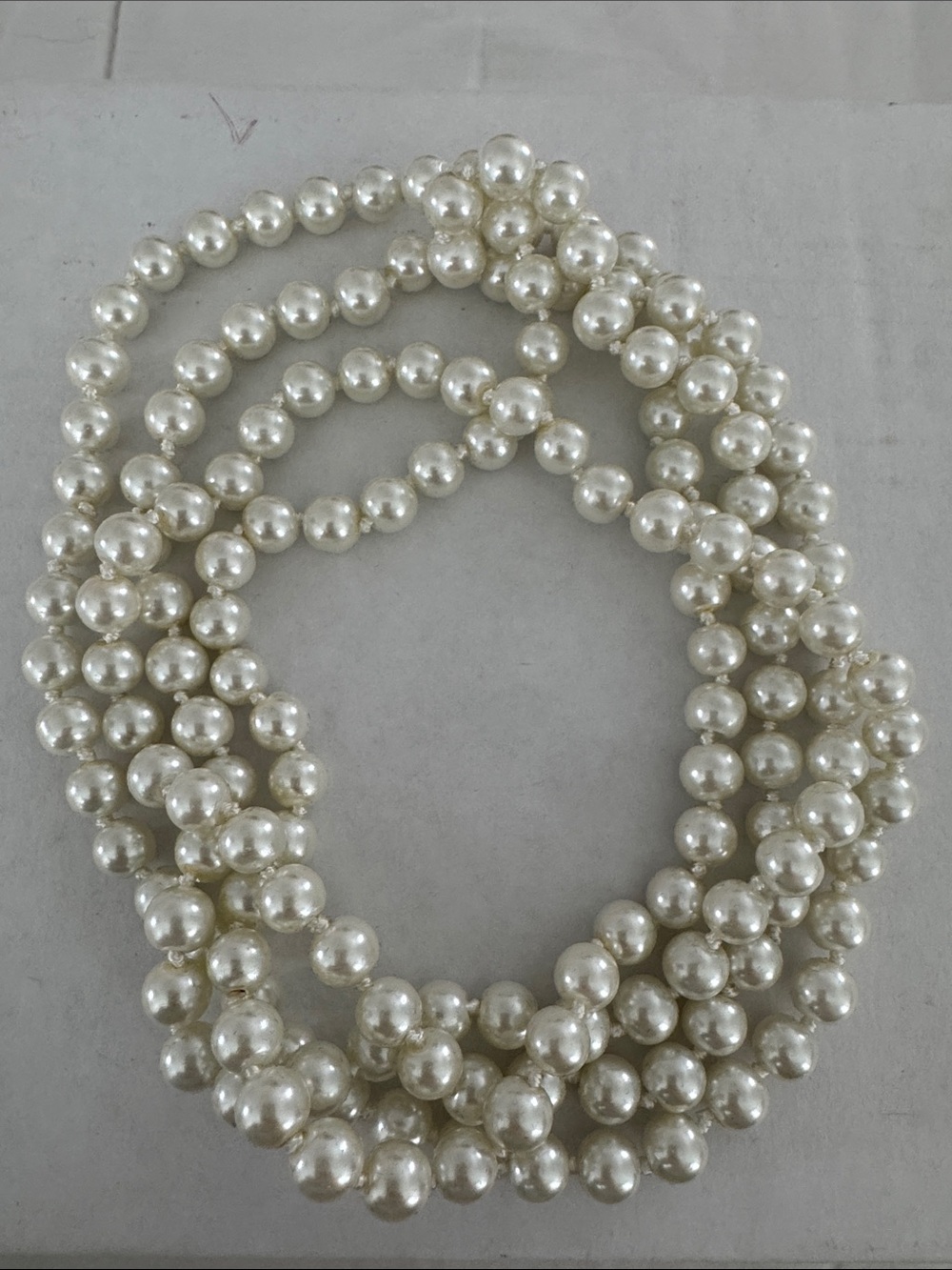 Elegant Ivory Pearl Multi-Strand Necklace - Classic Women Jewelry